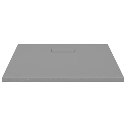 Piatto Doccia in SMC Grigio 80x80 cm