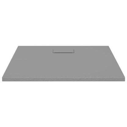 Piatto Doccia in SMC Grigio 90x80 cm