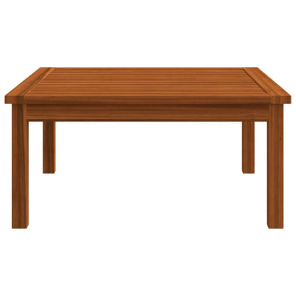 Tavolino da Salotto per Giardino 63x63x30 cm Massello di Acacia
