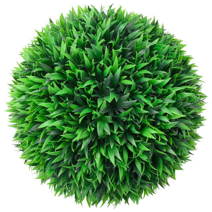 Sfere di Bosso Artificiale 2 pz 38 cm