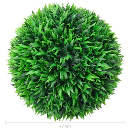 Sfere di Bosso Artificiale 2 pz 47 cm