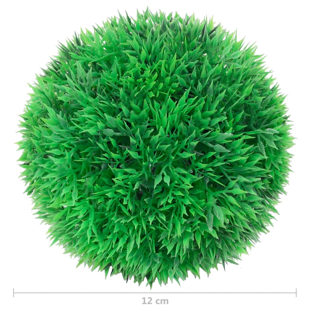 Sfere di Bosso Artificiale 4 pz 12 cm