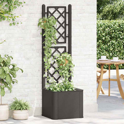 Letto Rialzato da Giardino Graticcio e Irrigazione Antracite