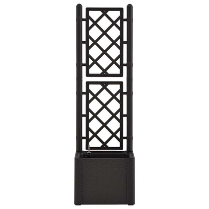 Letto Rialzato da Giardino Graticcio e Irrigazione Antracite