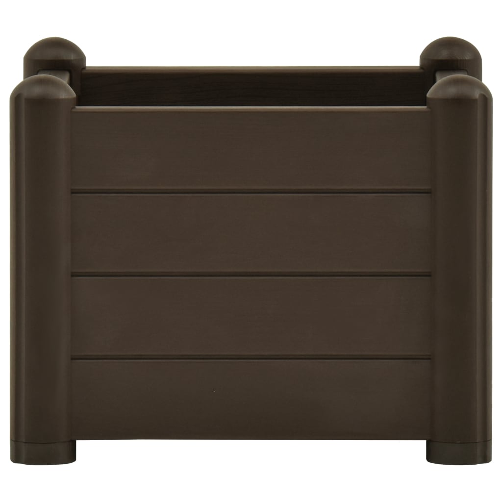 Letto Rialzato da Giardino in PP Moca 43x43x35 cm