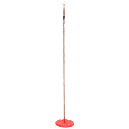 Altalena con Piattaforma 200 cm Rosso