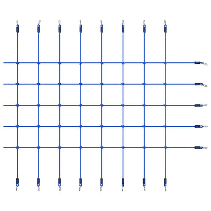 Rete da Arrampicata 200x150 cm Blu
