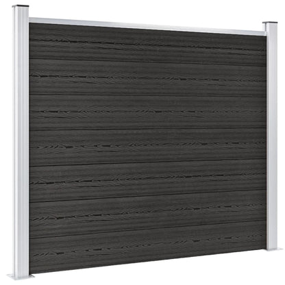 Pannello di Recinzione in WPC 180x146 cm Grigio