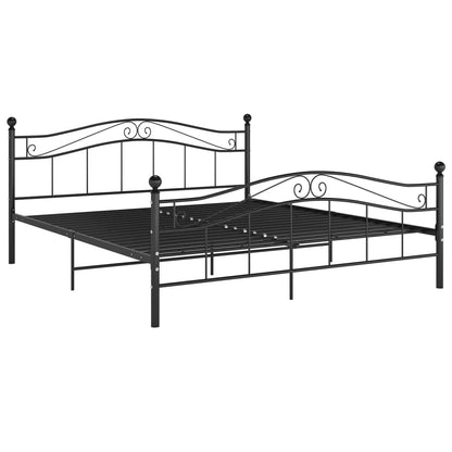 Giroletto Nero in Metallo 180x200 cm