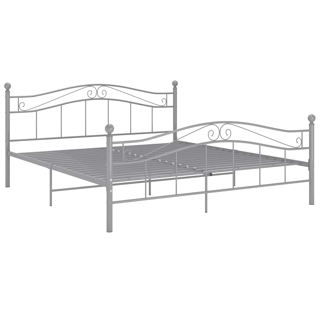 Giroletto Grigio in Metallo 180x200 cm