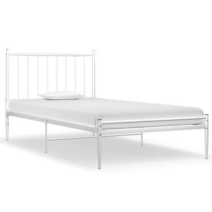 Giroletto Bianco in Metallo 90x200 cm