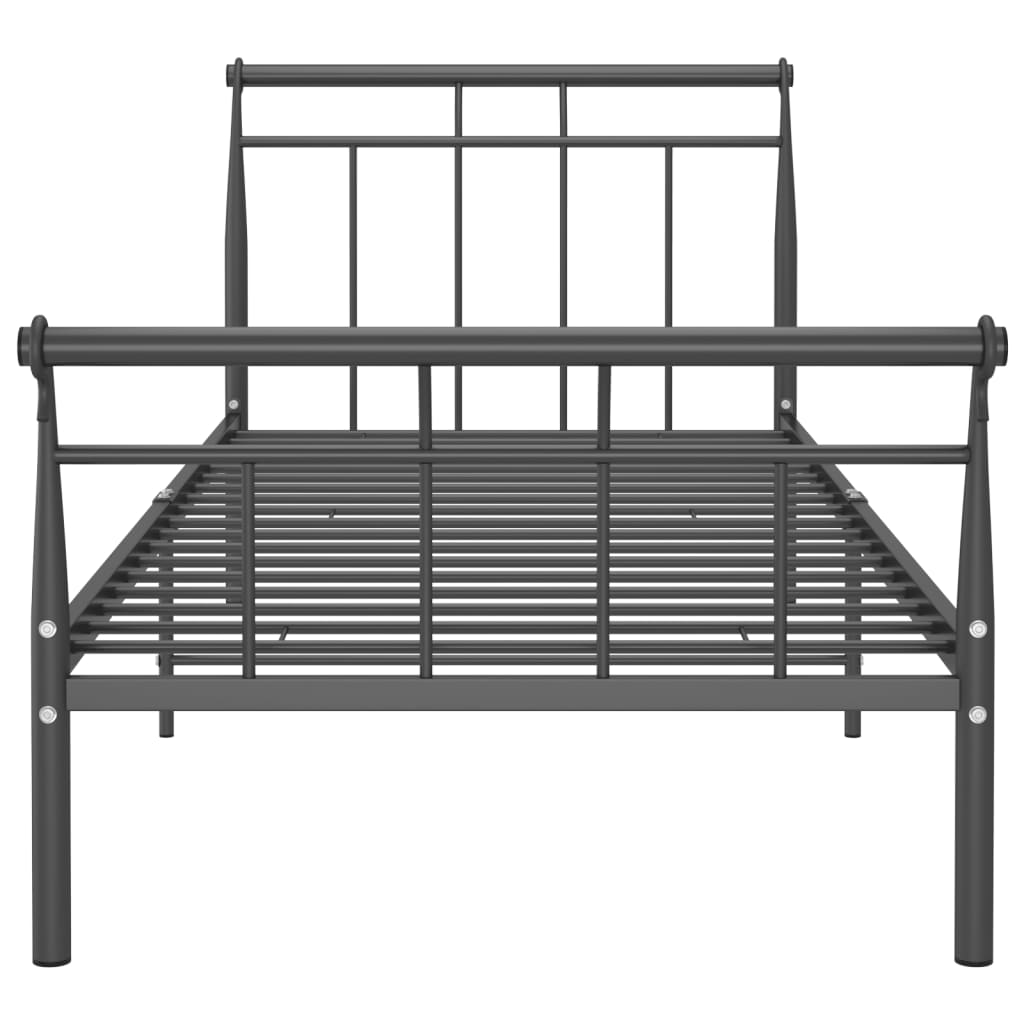 Giroletto Nero in Metallo 90x200 cm