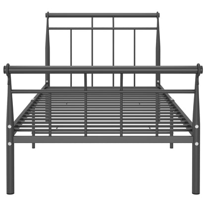 Giroletto Nero in Metallo 90x200 cm