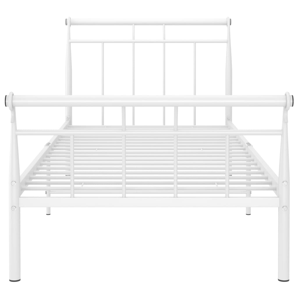 Giroletto Bianco in Metallo 90x200 cm