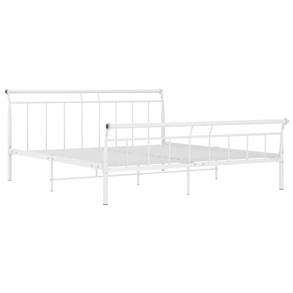 Giroletto Bianco in Metallo 160x200 cm