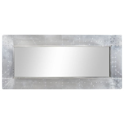 Specchio Stile Aviatore 110x50 cm in Metallo
