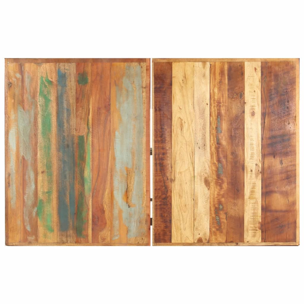 Tavolino da Salotto 142x90x42 cm in Legno Massello di Recupero
