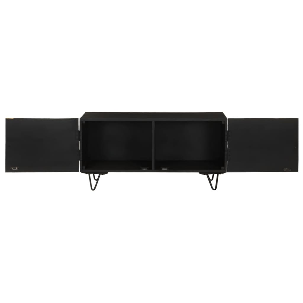 Tavolino da Salotto 90x50x45 cm in Legno Massello di Mango