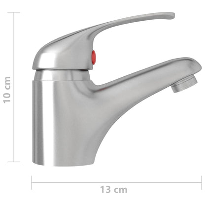 Rubinetto Miscelatore Argento 13x10 cm