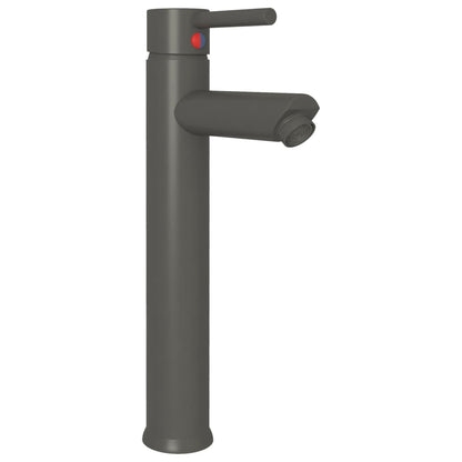Rubinetto Miscelatore da Bagno Grigio 12x30 cm