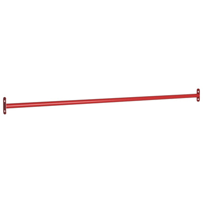 Sbarra da Gioco 125 cm in Acciaio Rosso