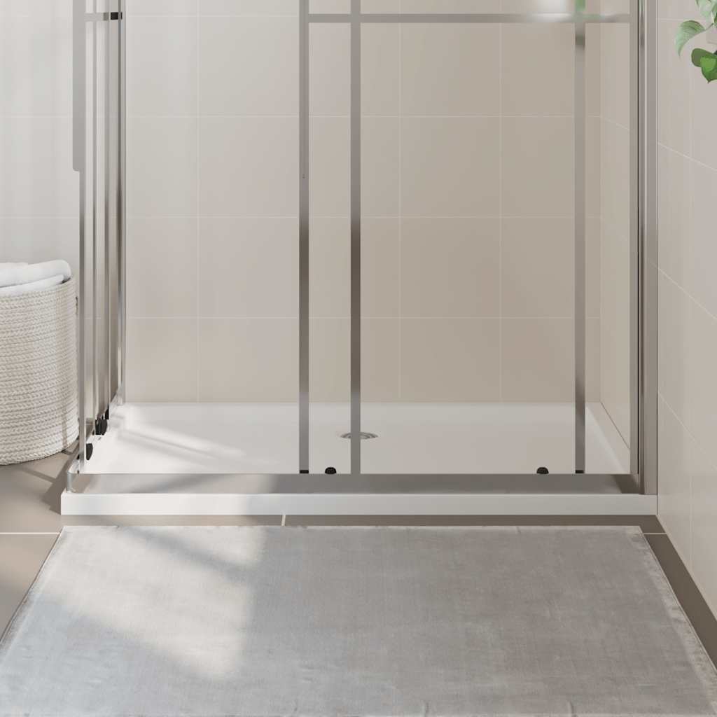 Piatto Doccia in ABS Rettangolare Bianco 70x120 cm
