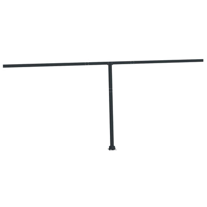 Set Pali per Tenda da Sole Antracite 600x245 cm Ferro