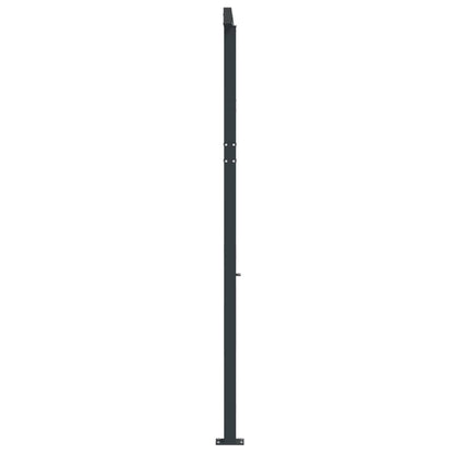 Set Pali per Tenda da Sole Antracite 600x245 cm Ferro