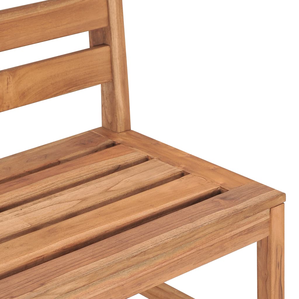 Panchina da Giardino 170 cm in Legno Massello di Teak