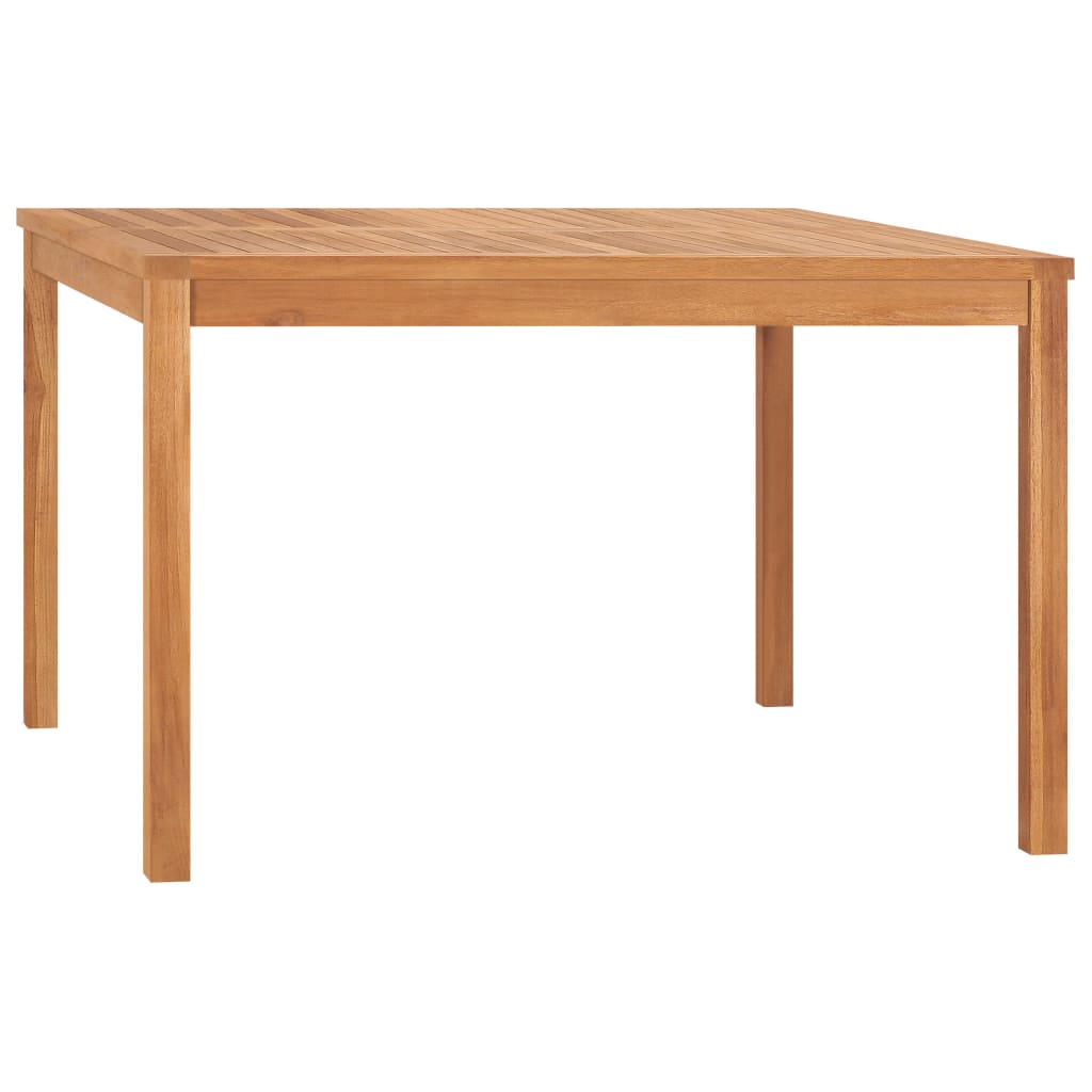 Tavolo da Pranzo per Giardino 120x120x77 cm in Massello di Teak