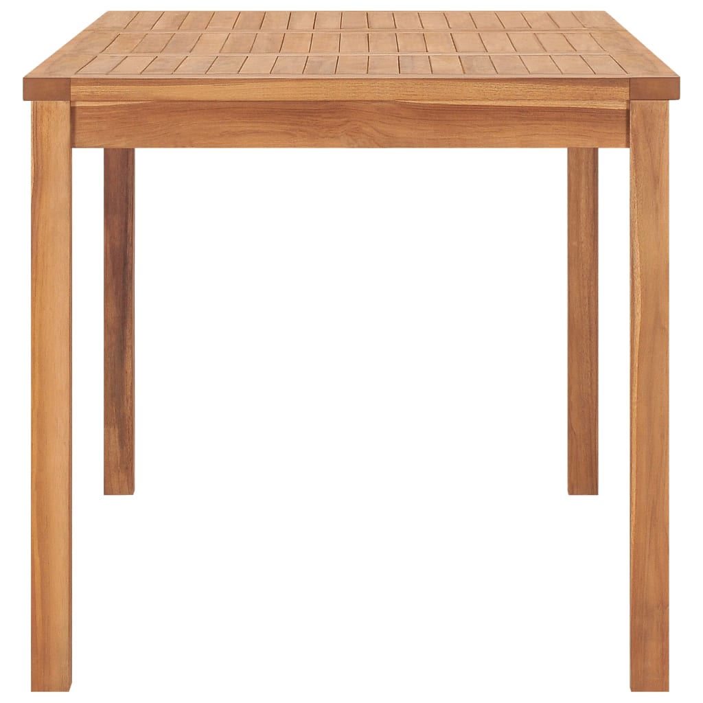 Tavolo da Pranzo da Giardino 140x80x77 cm in Massello di Teak