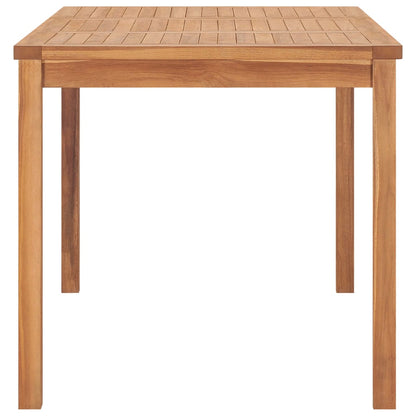 Tavolo da Pranzo da Giardino 140x80x77 cm in Massello di Teak
