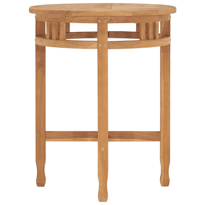 Tavolo da Bistrot ÃƒËœ60x75,5 cm in Legno Massello di Teak