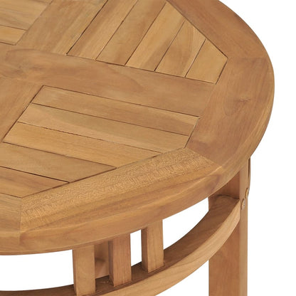 Tavolo da Bistrot ÃƒËœ60x75,5 cm in Legno Massello di Teak