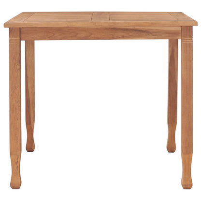 Tavolo da Pranzo da Giardino 85x85x75 cm in Massello di Teak