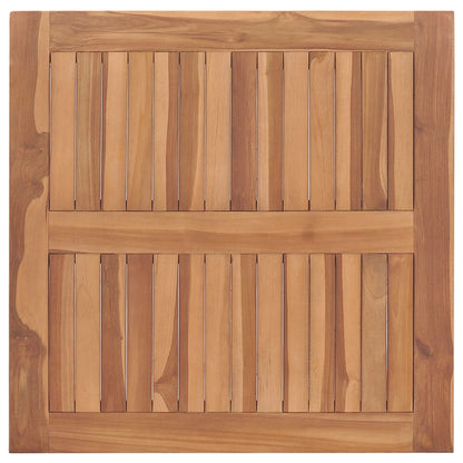 Tavolo da Pranzo da Giardino 85x85x75 cm in Massello di Teak