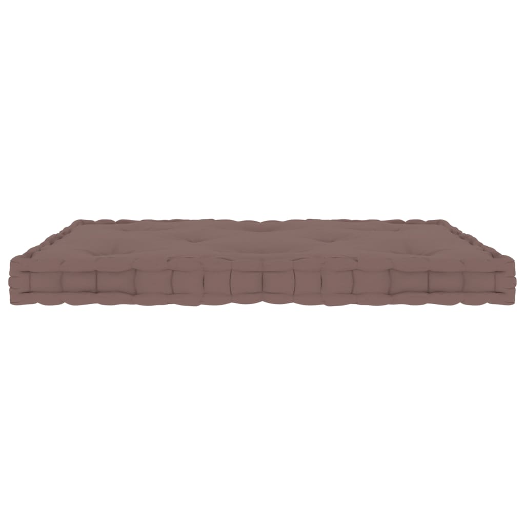 Cuscino per Pallet e Pavimento Talpa 73x40x7 cm in Cotone