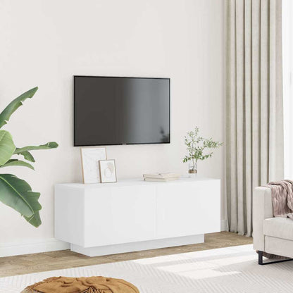 Mobile Porta TV Bianco 100x35x40 cm in Legno Multistrato