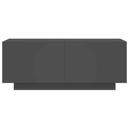 Mobile Porta TV Grigio 100x35x40 cm in Legno Multistrato