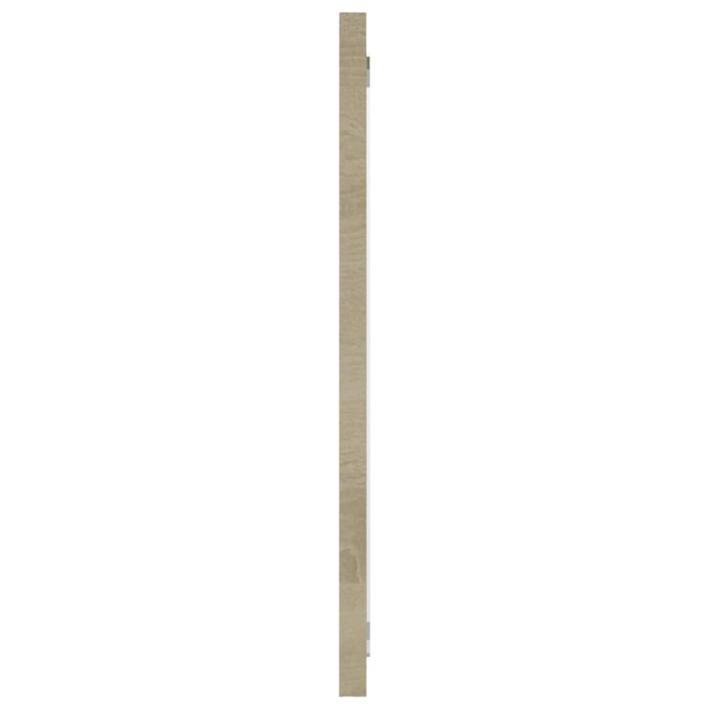 Specchio da Bagno Rovere Sonoma 100x1,5x37 cm Legno Multistrato