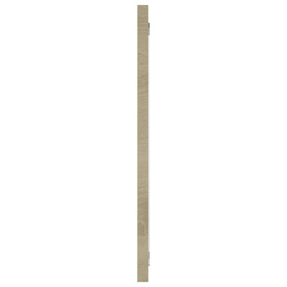 Specchio da Bagno Rovere Sonoma 100x1,5x37 cm Legno Multistrato