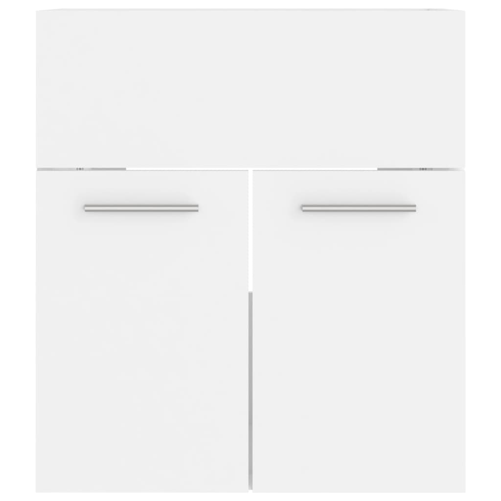 Mobile Sottolavabo Bianco 41x38,5x46 cm in Multistrato