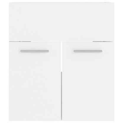 Mobile Sottolavabo Bianco 41x38,5x46 cm in Multistrato