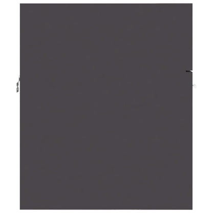 Mobile Sottolavabo Grigio 41x38,5x46 cm in Legno Multistrato
