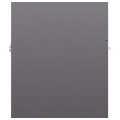 Mobile Sottolavabo Grigio Lucido 41x38,5x46cm Legno Multistrato