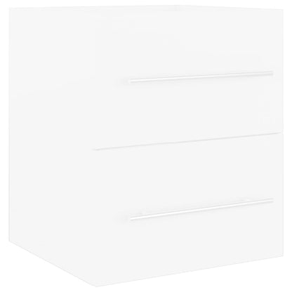 Mobile Lavabo Bianco 41x38,5x48 cm in Legno Multistrato