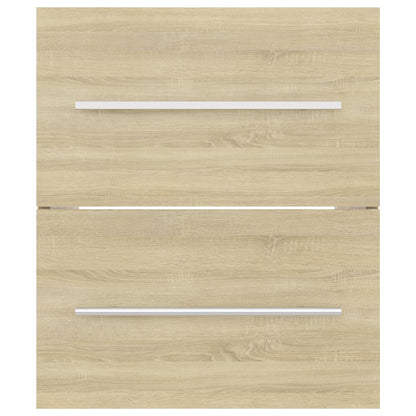 Mobile Lavabo Rovere Sonoma 41x38,5x48 cm in Legno Multistrato