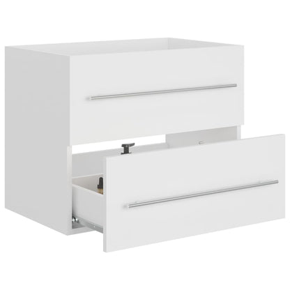 Mobile Lavabo Bianco 60x38,5x48 cm in Legno Multistrato