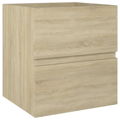 Mobile Lavabo Rovere Sonoma 41x38,5x45 cm in Legno Multistrato