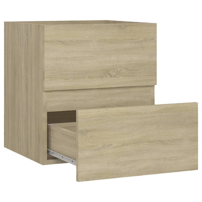 Mobile Lavabo Rovere Sonoma 41x38,5x45 cm in Legno Multistrato